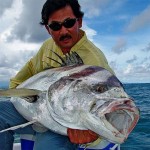 Crazy Alberto Knie and a 72 pound roosterfish